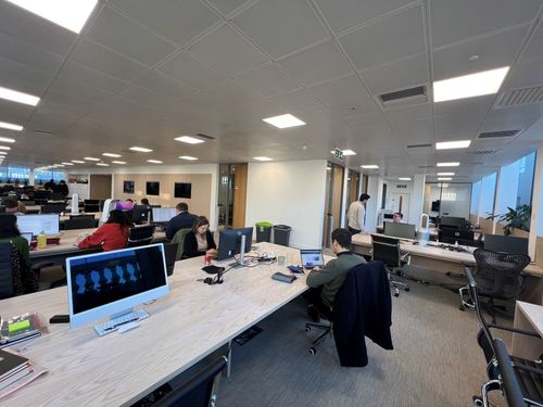 Hanbury Strategy team in the office