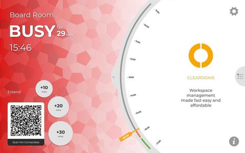 Classic theme display — Busy