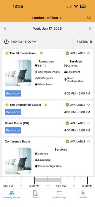 Meeting rooms