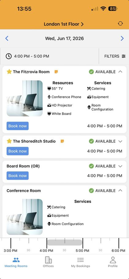 Meeting rooms