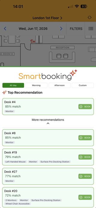 Smart Bookings