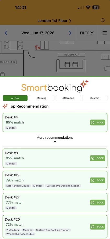 Smart Bookings