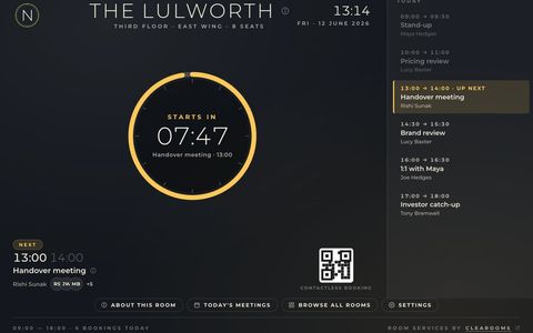 Tempo theme display — Starting soon