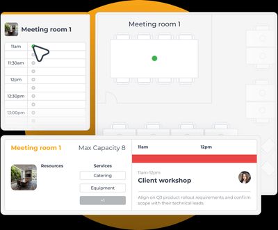 Meeting room booking software