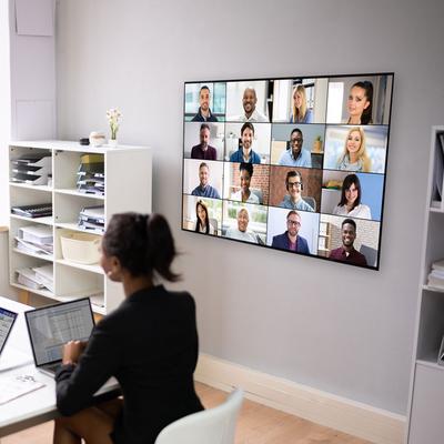 Business Video Conference Call - Hybrid Working